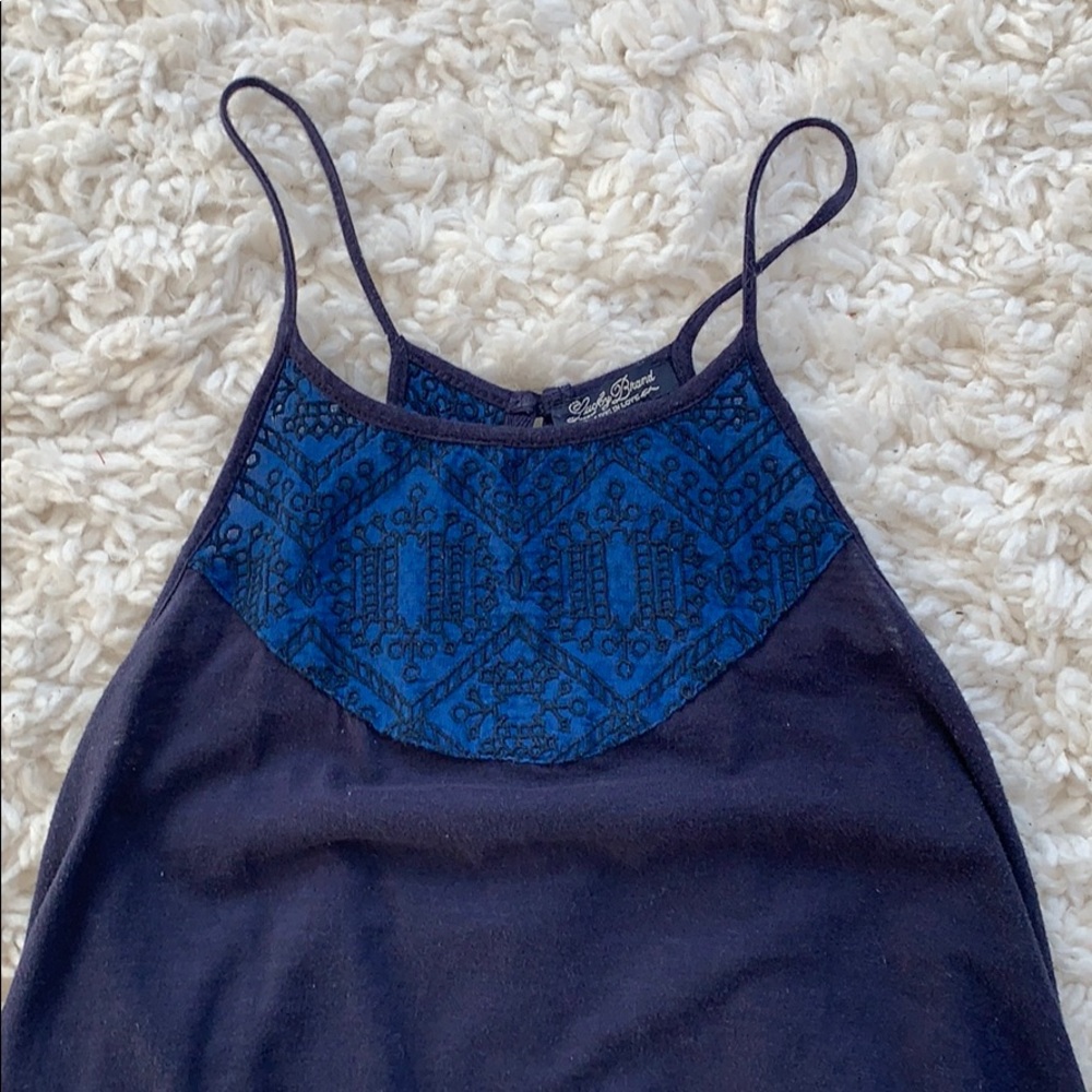 Lucky Brand High Neck Tank